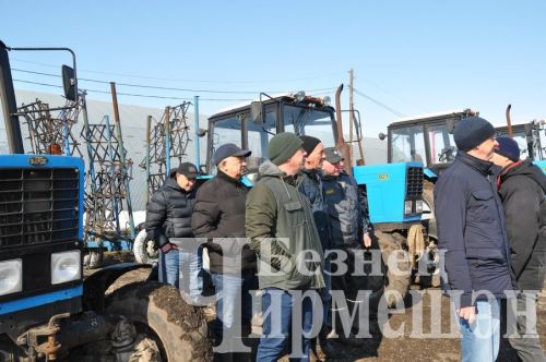 В Черемшан приехал заместитель министра сельского хозяйства и продовольствия РТ Рафаэль Фаттахов (ФОТОРЕПОРТАЖ)