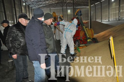 В Черемшан приехал заместитель министра сельского хозяйства и продовольствия РТ Рафаэль Фаттахов (ФОТОРЕПОРТАЖ)