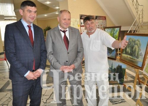 Чирмешәндә танылган рәссамнар пленэры узды (ФОТОРЕПОРТАЖ)