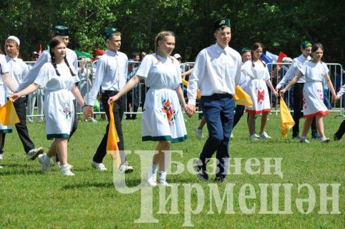 Чирмешәндә Сабан туе-2024: ачылыш, милли өйчекләр, уеннар (ФОТОРЕПОРТАЖ)