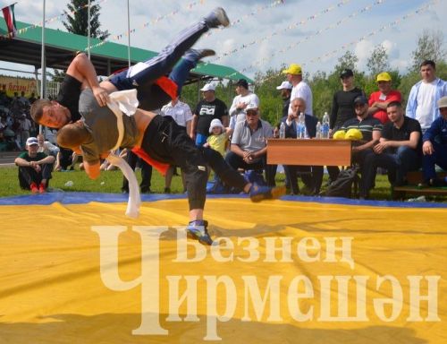 Чирмешәндә Сабан туе-2024: милли көрәш (ФОТОРЕПОРТАЖ)