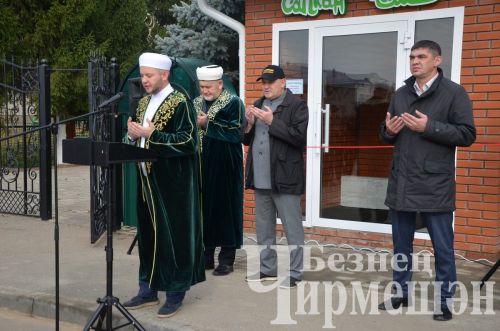 В Черемшане в центральной мечети открыли родник "Салкын чишмэ"