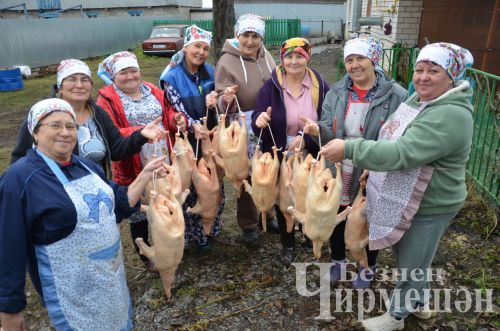 В хозяйстве Альфии Хисамовой из Старого Кадеева прошел праздник гусиного пера (ФОТОРЕПОРТАЖ)