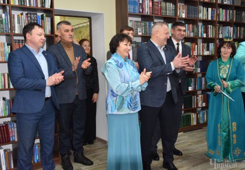 Туймәт авылы мәдәният йорты капиталь ремонттан соң кабат ишекләрен ачты (ФОТОРЕПОРТАЖ)