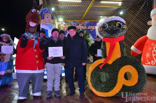 В Черемшане зажгли огни на центральной елке (ФОТОРЕПОРТАЖ)