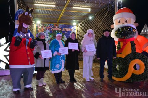 В Черемшане зажгли огни на центральной елке (ФОТОРЕПОРТАЖ)