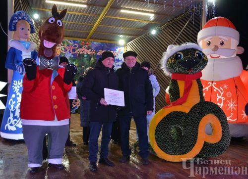 В Черемшане зажгли огни на центральной елке (ФОТОРЕПОРТАЖ)