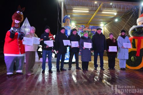 В Черемшане зажгли огни на центральной елке (ФОТОРЕПОРТАЖ)