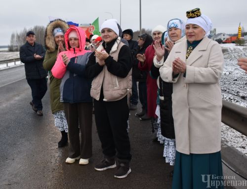 Фоторепортаж с торжественного открытия нового моста через реку Большая Сульча