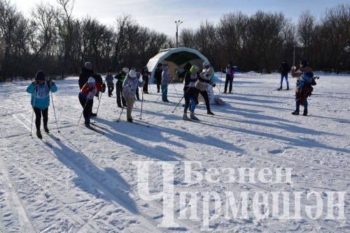 Чирмешәндә узган чаңгы ярышында 400 гә якын кеше катнашты (ФОТОРЕПОРТАЖ)