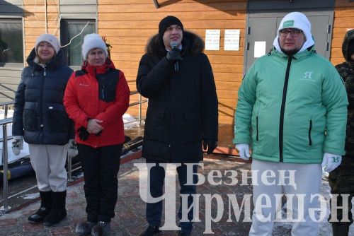 Чирмешәндә узган чаңгы ярышында 400 гә якын кеше катнашты (ФОТОРЕПОРТАЖ)