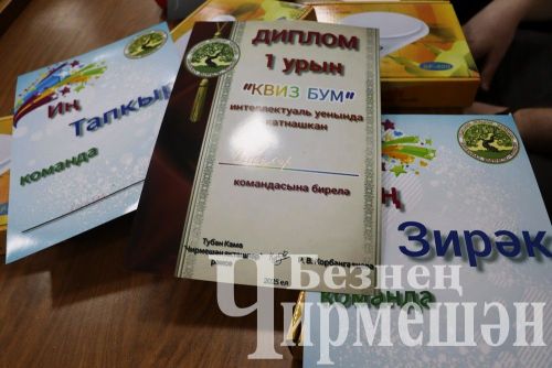 Знатоки из Старого Кадеева состязались в Квиз игре (ФОТОРЕПОРТАЖ)
