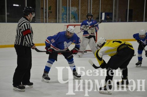Чирмешәннең "Корыч ябалаклар" хоккейчылары республика беренчелеге ярымфиналына узды (ФОТОРЕПОРТАЖ)