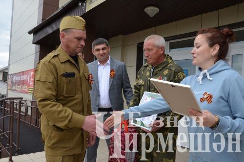 Чирмешәндә Җиңү көнендә автойөрешкә 100ләп техника белән чыктылар (ФОТОРЕПОРТАЖ)
