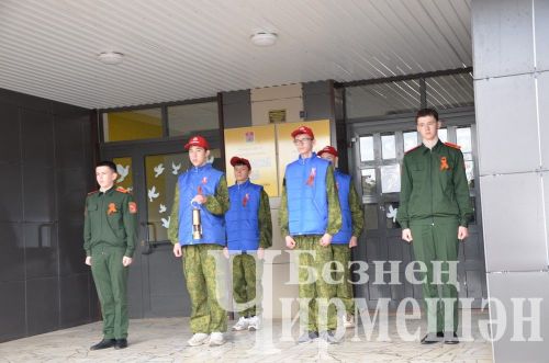“Җиңү уты” сәяхәтен дәвам итә (ФОТОРЕПОРТАЖ)