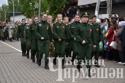 Парад в честь Дня Победы в Черемшане (ФОТОРЕПОРТАЖ)