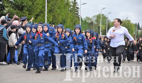 Парад в честь Дня Победы в Черемшане (ФОТОРЕПОРТАЖ)