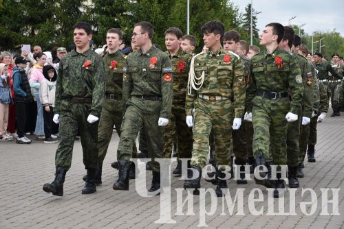 Парад в честь Дня Победы в Черемшане (ФОТОРЕПОРТАЖ)