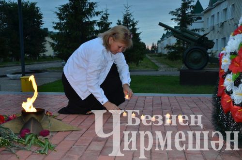 Чирмешәнлеләр Хәтер һәм кайгы көнендә батырларны искә алдылар (ФОТОРЕПОРТАЖ)