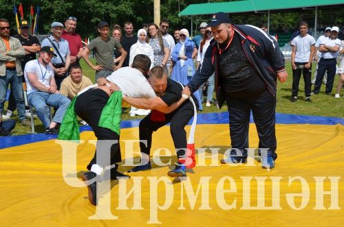Черемшанский Сабантуй 2025 - абсолютного батыра Марата Каримова наградили питбайком (ФОТОРЕПОРТАЖ)