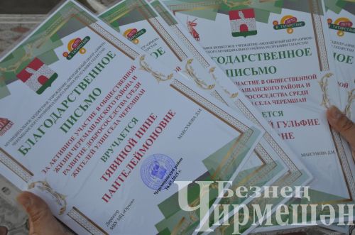 В Черемшане на улице Титова отметили праздник Добрососедства (ФОТОРЕПОРТАЖ)