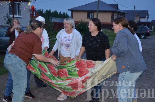 В Черемшане в микрорайоне Северный соседи собрались на праздник (ФОТОРЕПОРТАЖ)