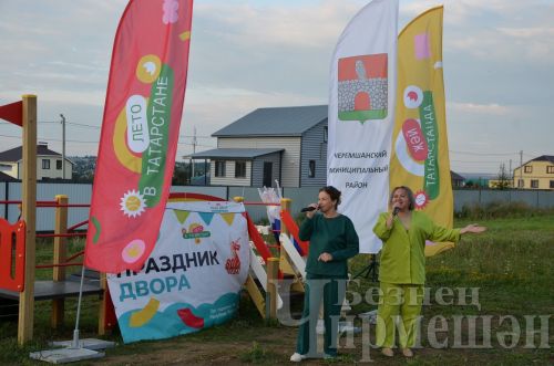 В Черемшане, в микрорайоне Южный, отметили праздник добрососедства (ФОТОРЕПОРТАЖ)