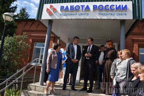 Рөстәм Вәлиуллов Чирмешәнгә эш сәфәре белән килде (ФОТОРЕПОРТАЖ)