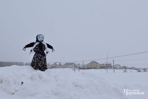 Снегопад не помеха - в Черемшане с размахом отпраздновали Масленицу (ФОТОРЕПОРТАЖ)