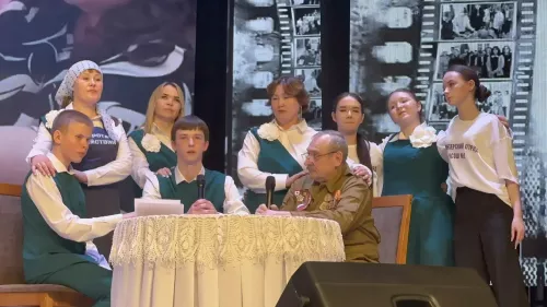 Фоторепортаж с конкурса "Секреты дружного класса"