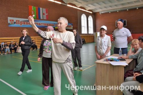 В Черемшане прошел муниципальный этап Спартакиады "Третий возраст" (ФОТОРЕПОРТАЖ)