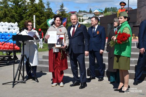 В Черемшане прошел митинг в честь Дня Победы (ФОТОРЕПОРТАЖ)