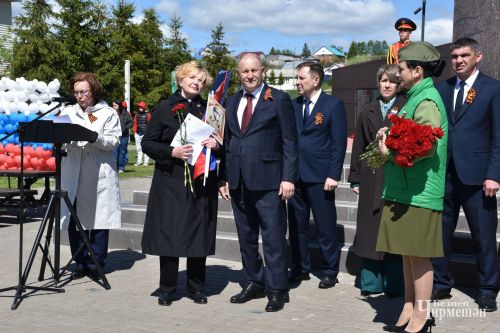 В Черемшане прошел митинг в честь Дня Победы (ФОТОРЕПОРТАЖ)
