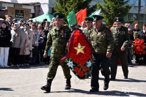 В Черемшане прошел митинг в честь Дня Победы (ФОТОРЕПОРТАЖ)