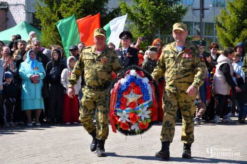В Черемшане прошел митинг в честь Дня Победы (ФОТОРЕПОРТАЖ)