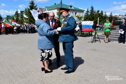 В Черемшане прошел митинг в честь Дня Победы (ФОТОРЕПОРТАЖ)