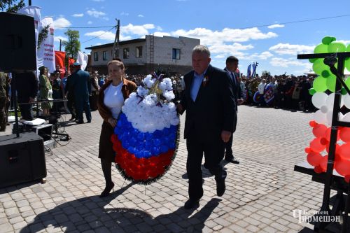 В Черемшане прошел митинг в честь Дня Победы (ФОТОРЕПОРТАЖ)