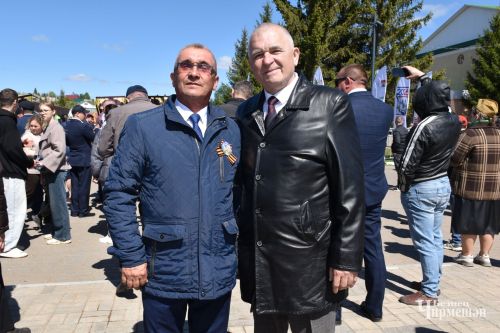В Черемшане прошел митинг в честь Дня Победы (ФОТОРЕПОРТАЖ)