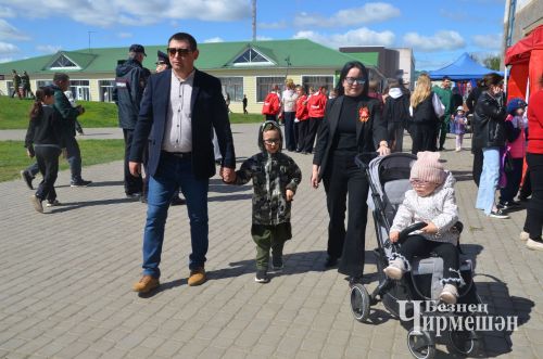 В Черемшане отметили 81 годовщину со Дня Победы (ФОТОРЕПОРТАЖ)