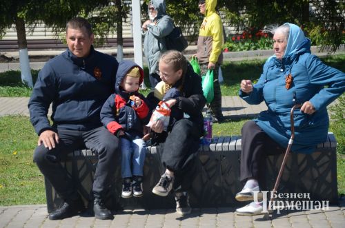 В Черемшане отметили 81 годовщину со Дня Победы (ФОТОРЕПОРТАЖ)