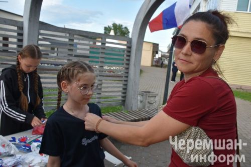 В Черемшане прошел мероприятие приуроченное ко Дню России (ФОТОРЕПОРТАЖ)
