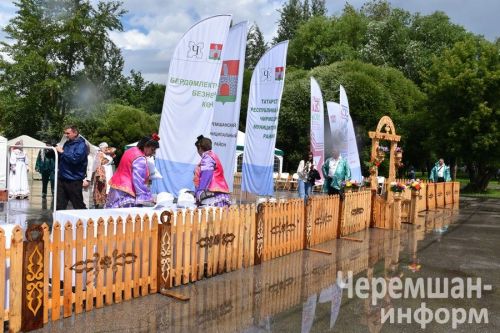 Делегация Черемшанского района приняла участие на областном Сабантуе в Самаре (ФОТОРЕПОРТАЖ)