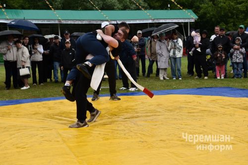 Сабантуй в Черемшане 2026 - национальные игры и борьба (ФОТОРЕПОРТАЖ)