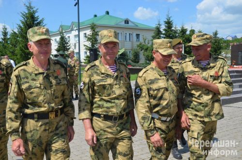 Чирмешәндә хәрби хәрәкәтләр ветераннары очрашты (ФОТОРЕПОРТАЖ)