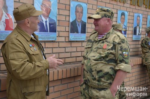 Чирмешәндә хәрби хәрәкәтләр ветераннары очрашты (ФОТОРЕПОРТАЖ)