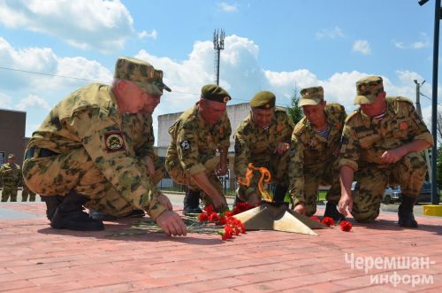 В Черемшане встретились ветераны боевых действий (ФОТОРЕПОРТАЖ)