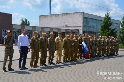 В Черемшане встретились ветераны боевых действий (ФОТОРЕПОРТАЖ)