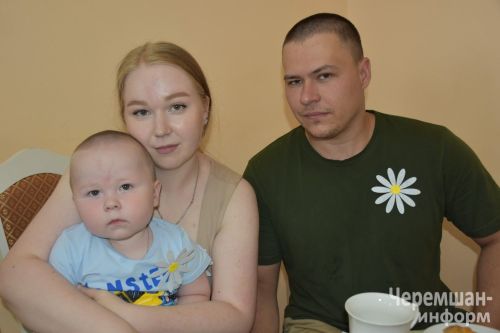 Чествование семей - юбиляров в Черемшане (ФОТОРЕПОРТАЖ)