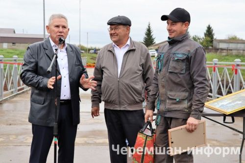 Әмир авылында капиталь ремонттан соң күпер ачылды
