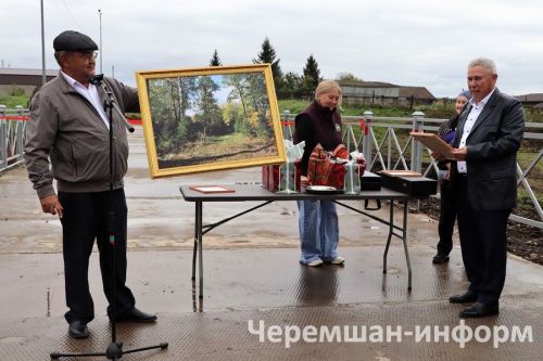 Әмир авылында капиталь ремонттан соң күпер ачылды